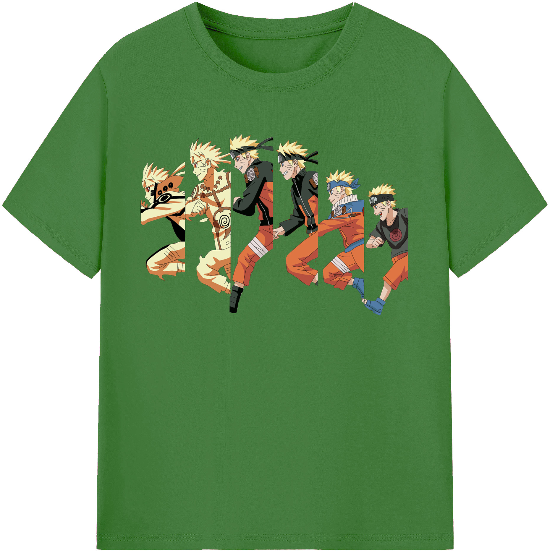 （画像用） NARUTO -ナルト- うずまき ナルト Uzumaki Naruto レディースカジュアルプリントTシャツ（綿100％）